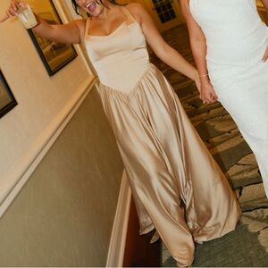 Show Me Your MuMu Abigail Corset Maxi Gown